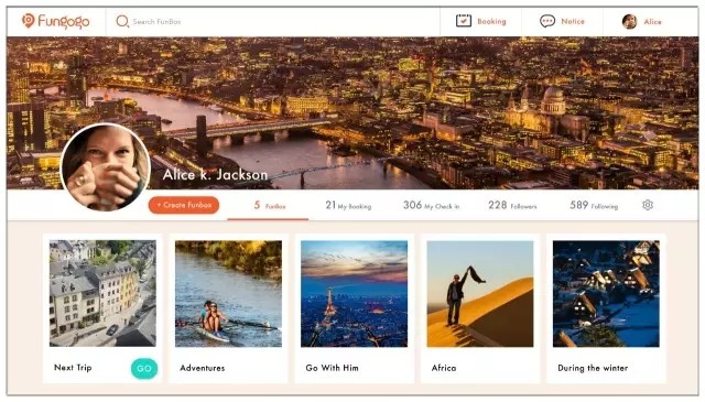 个性化旅行平台“Fungogo”:怎么用5秒为旅行者拽出一个行程