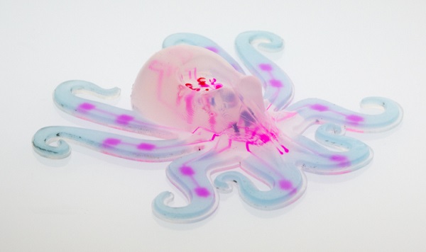 Octobot ：世界首个自主运动的软体机器人