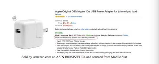 大写的尴尬!苹果在亚马逊上买了一百多件「苹果产品」,结果 90% 是假货