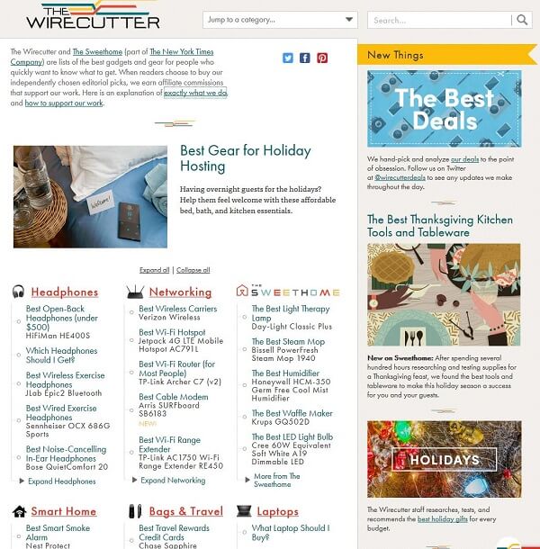 纽约时报悄悄收购了一家导购网站，这家能让你最快知道该买什么的网站，至今还没有被国人山寨