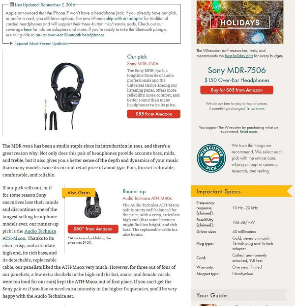 纽约时报悄悄收购了一家导购网站，这家能让你最快知道该买什么的网站，至今还没有被国人山寨